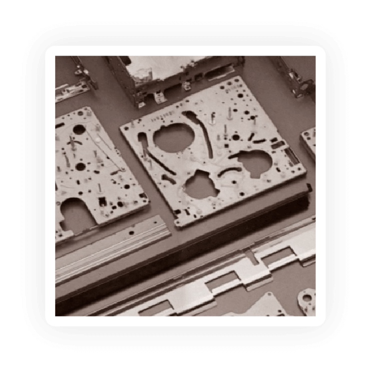 Video deck chassis