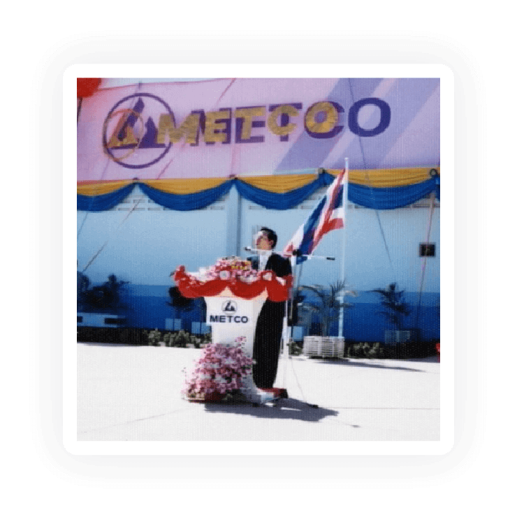 Itaro Muramoto at METCO completion ceremony