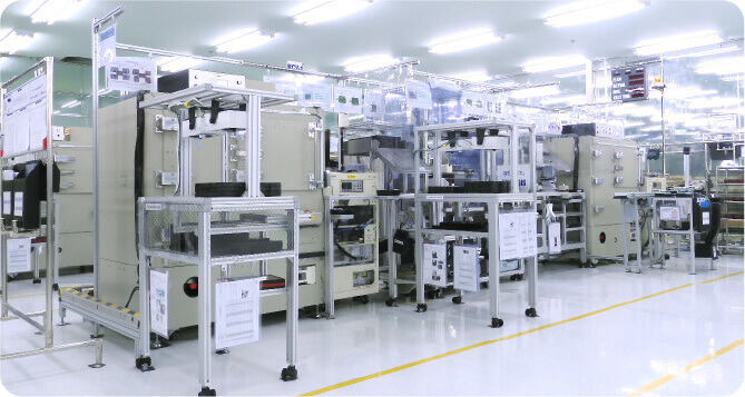 Automotive remote key assembly line image