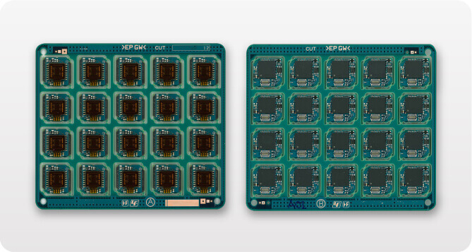 Automotive camera board image