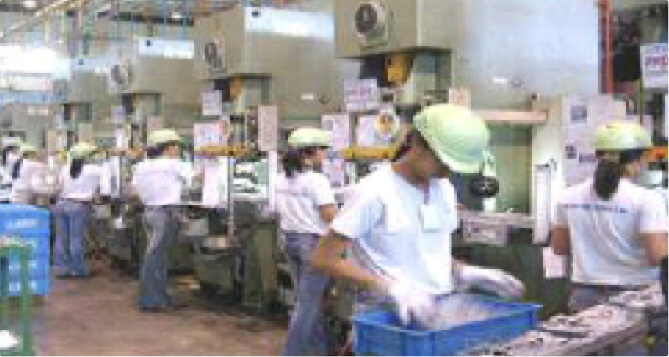 MAPLE pressing equipment site image
