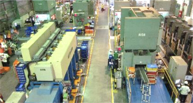 MEI pressing equipment site image