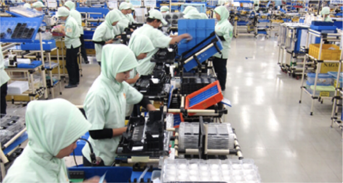 MEI assembly equipment site image