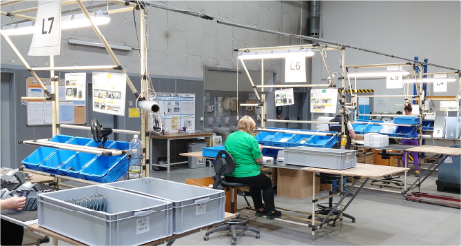 MME assembly equipment site image