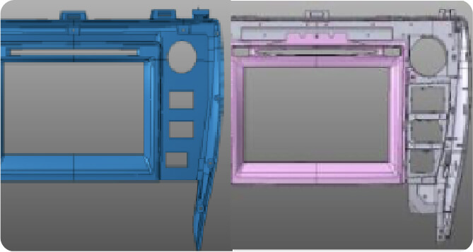 image of shape proposal in consideration of mass production of plastic die