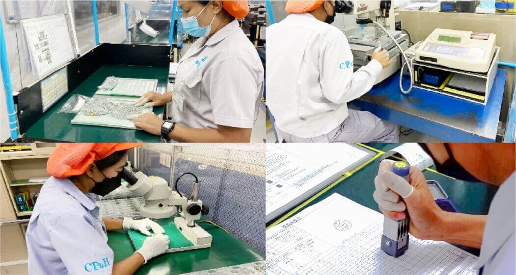 image of mass production management, testing, and inventory management