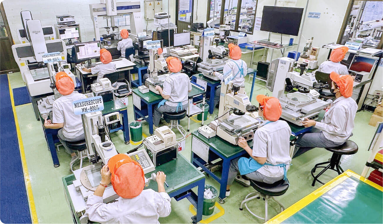 image of testing of quality assurance system products