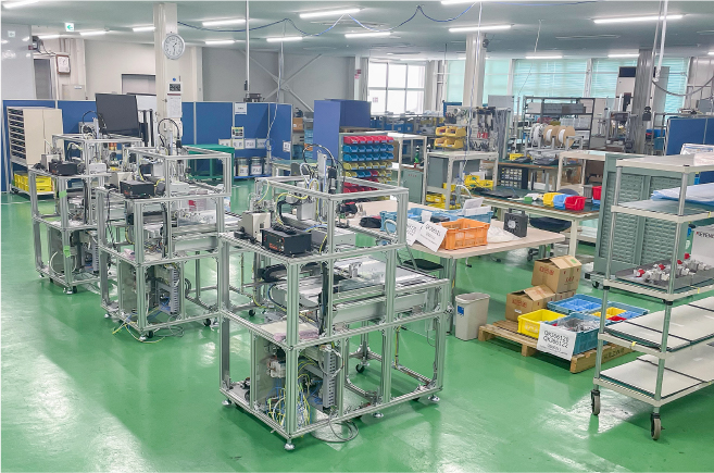 量産で使用する設備の製作
