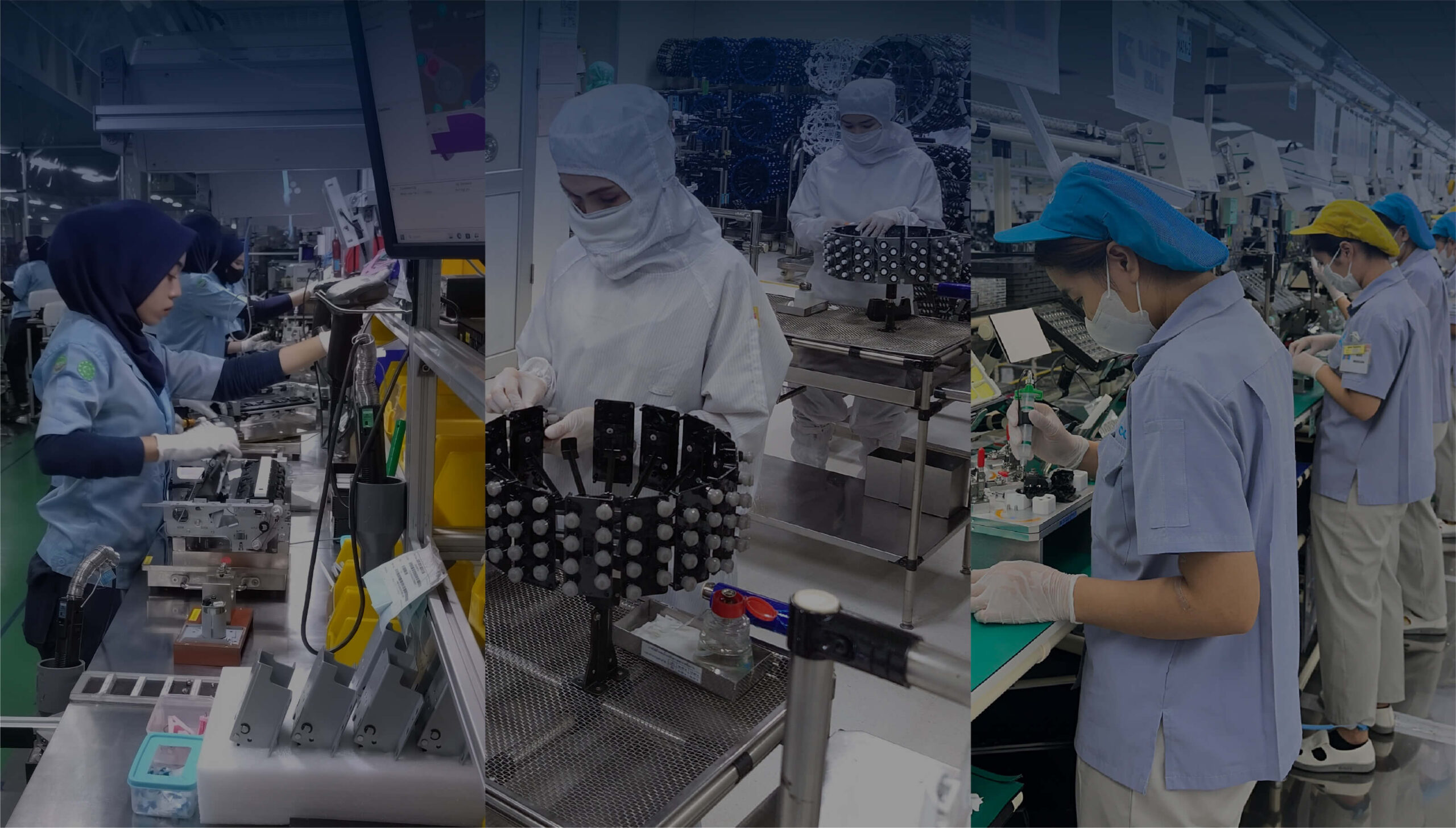 image of overseas production line