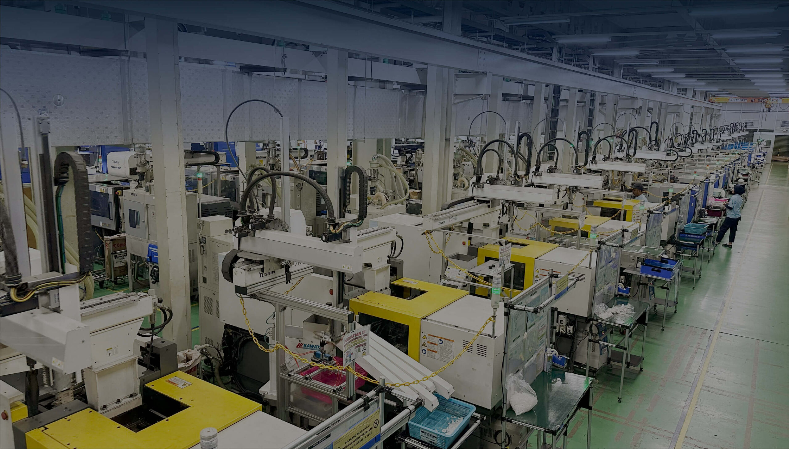 MEIインドネシア工場樹脂加工機工場