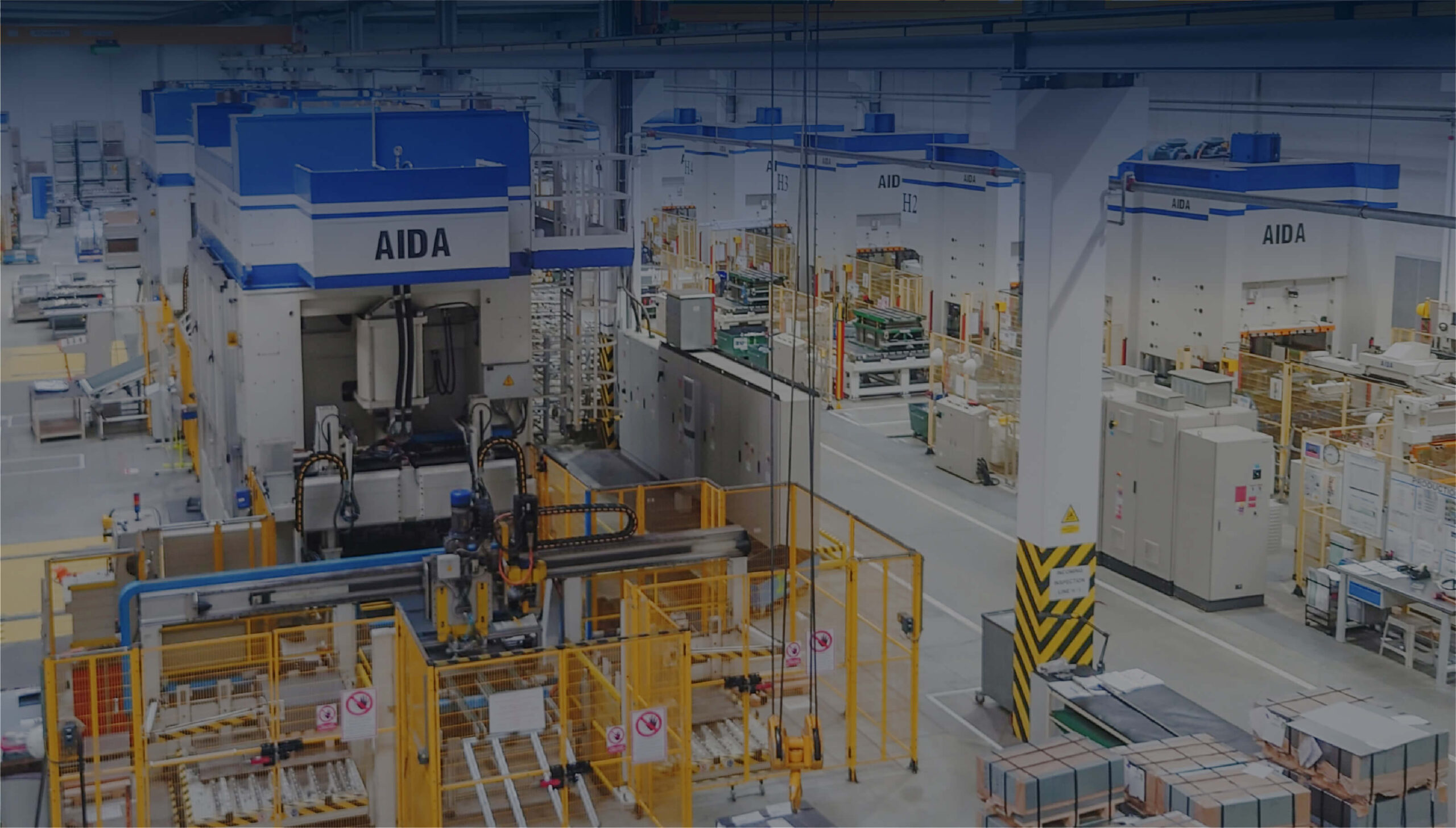 MMEチェコ工場プレス機工場